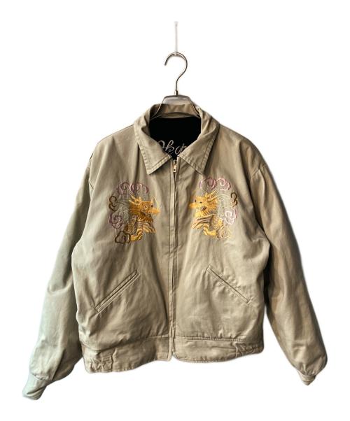 東洋エンタープライズ（トウヨウエンタープライズ）東洋エンタープライズ (トウヨウエンタープライズ) SOUVENIR JACKET ブラック サイズ:Lの古着・服飾アイテム