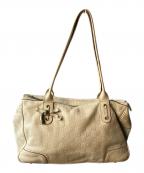 GUCCIグッチ）の古着「グッチシマ トートバッグ」｜ベージュ