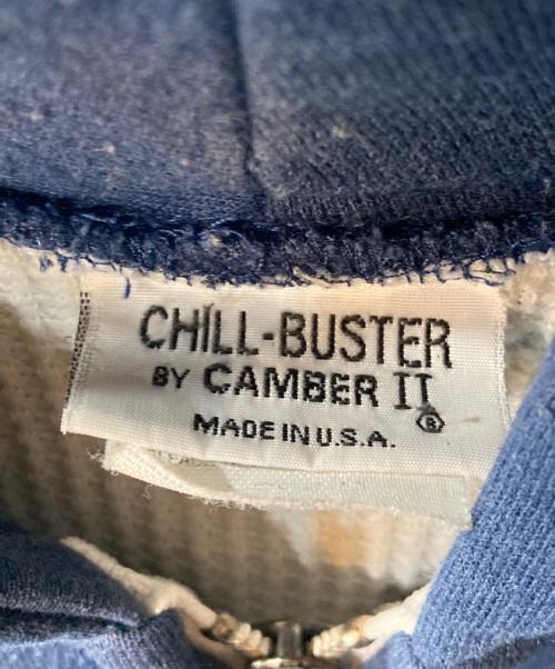 CHILL BUSTER by CAMBER（チルバスターバイキャンバー）CHILL BUSTER by CAMBER (チルバスターバイキャンバー) サーマルフルジップパーカー ネイビー サイズ:不明の古着・服飾アイテム