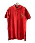 POLO RALPH LAUREN（ポロ・ラルフローレン）の古着「ビッグポニーポロシャツ」｜レッド