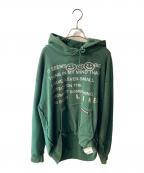 bodysong.ボディソング）の古着「プルオーバーパーカー」｜グリーン