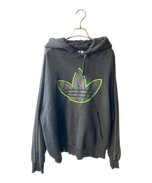 adidas（アディダス）adidas (アディダス) Youth of Paris HOODIE ブラック サイズ:XLの古着・服飾アイテム
