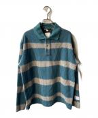 NAPAPIJRI×MARTINE ROSEナパピリ×マーティン・ローズ）の古着「ポロシャツ」｜グリーン