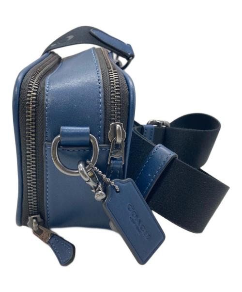 COACH（コーチ）COACH (コーチ) ワイアット クロスボディ バッグ ブルーの古着・服飾アイテム