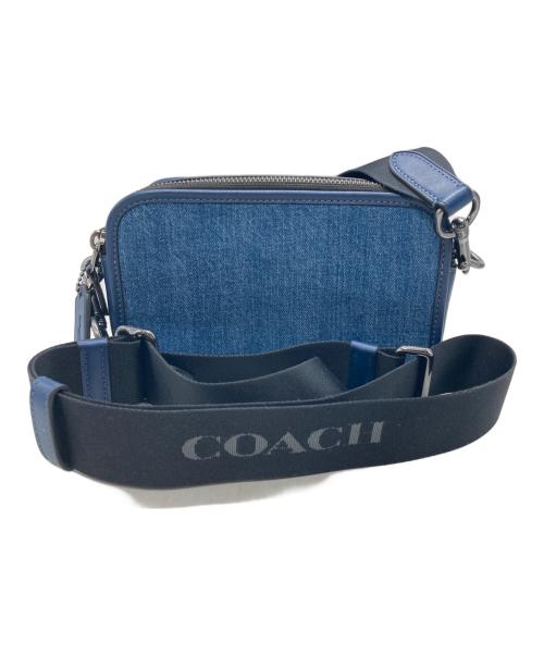 COACH（コーチ）COACH (コーチ) ワイアット クロスボディ バッグ ブルーの古着・服飾アイテム
