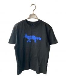 ADER error×maison kitsune（アーダーエラー×メゾンキツネ）の古着「Tシャツ」｜ブラック