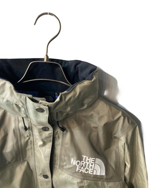 THE NORTH FACE（ザ ノース フェイス）THE NORTH FACE (ザ ノース フェイス) マウンテンレインテックスジャケット カーキ サイズ:XLの古着・服飾アイテム