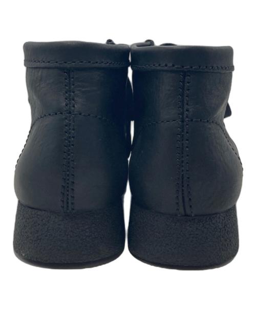 CLARKS（クラークス）CLARKS (クラークス) ワラビーレザーブーツ ブラック サイズ:27.5㎝の古着・服飾アイテム