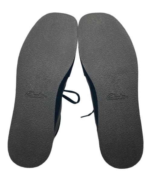 CLARKS（クラークス）CLARKS (クラークス) ワラビーレザーブーツ ブラック サイズ:27.5㎝の古着・服飾アイテム