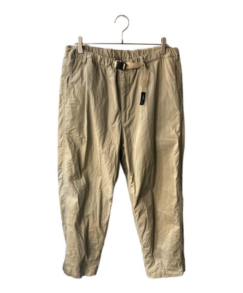 Manastash（マナスタッシュ）Manastash (マナスタッシュ) FLEX CLIMBER WIDE LEG PANTS ベージュ サイズ:XLの古着・服飾アイテム