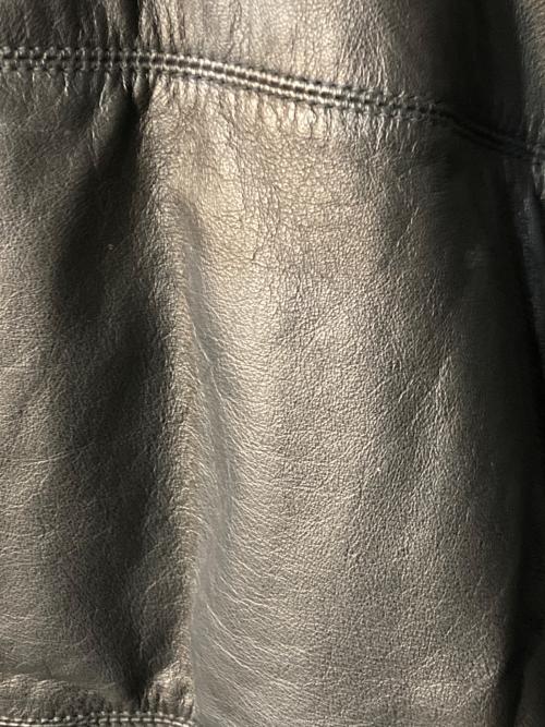 wilsons（ウィルソンズ）wilsons (ウィルソンズ) レザー中綿ジャケット ブラック サイズ:XLの古着・服飾アイテム