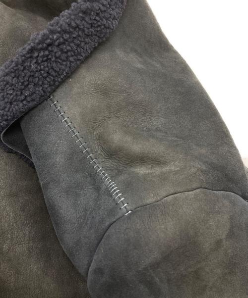 salvatore santoro（サルヴァトーレサントロ）salvatore santoro (サルヴァトーレサントロ) ムートンジャケット ネイビー サイズ:表記なしの古着・服飾アイテム