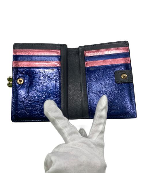 Vivienne Westwood（ヴィヴィアンウエストウッド）Vivienne Westwood (ヴィヴィアンウエストウッド) 花柄折り畳み財布 マルチカラーの古着・服飾アイテム
