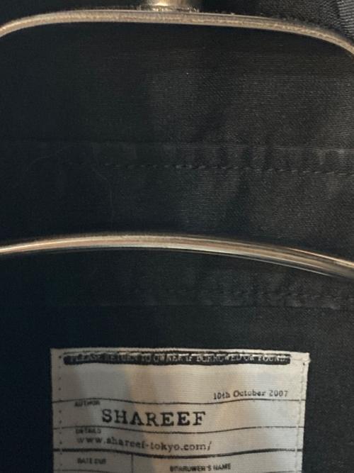 SHAREEF（シャリーフ）SHAREEF (シャリーフ) GREEN APPLE BIG SHIRTS ブラック サイズ:2の古着・服飾アイテム