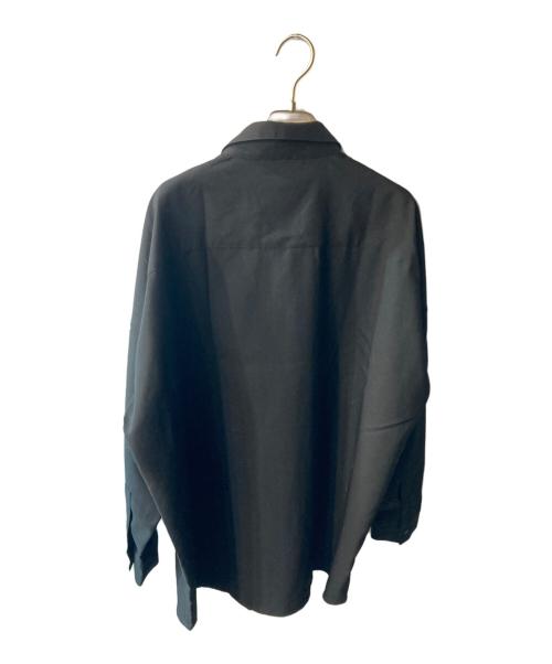 SHAREEF（シャリーフ）SHAREEF (シャリーフ) GREEN APPLE BIG SHIRTS ブラック サイズ:2の古着・服飾アイテム