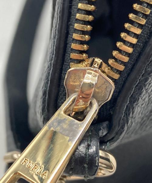 FURLA（フルラ）FURLA (フルラ) テッサ2WAYバッグ ブラックの古着・服飾アイテム