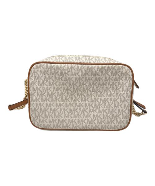 MICHAEL KORS（マイケル・コース）MICHAEL KORS (マイケル・コース) シグネチャー2WAYバッグ ベージュの古着・服飾アイテム