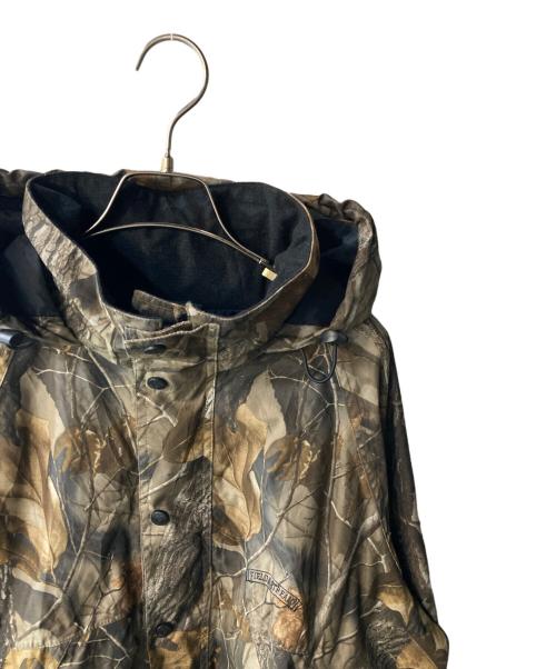 field&stream（フイールドアンドストリーム）FIELD&STREAM (フイールドアンドストリーム) ツリーカモフーデッドジャケット ブラウン サイズ:Lの古着・服飾アイテム