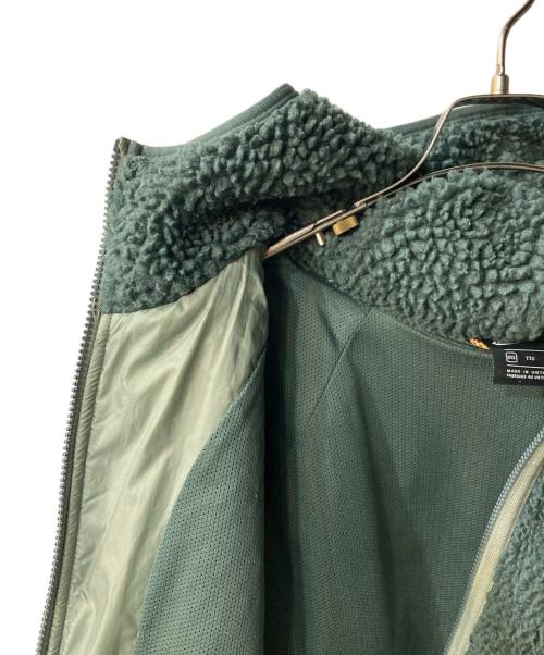 NIKE（ナイキ）NIKE (ナイキ) ボアフリース キルティングジャケット グリーン サイズ:XXLの古着・服飾アイテム