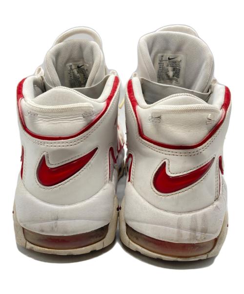 NIKE（ナイキ）NIKE (ナイキ) AIR MORE UP TEMPO レッド×ホワイト サイズ:26㎝の古着・服飾アイテム