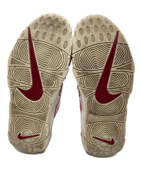 NIKE（ナイキ）NIKE (ナイキ) AIR MORE UP TEMPO レッド×ホワイト サイズ:26㎝の古着・服飾アイテム