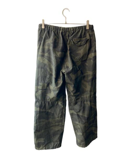 CONZ（コンズ）CONZ (コンズ) オーバータックストレートパンツ オリーブ サイズ:2の古着・服飾アイテム