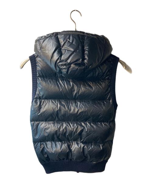 MONCLER（モンクレール）MONCLER (モンクレール) MAGLIONE TRICOT GILET ネイビー サイズ:Ｍの古着・服飾アイテム