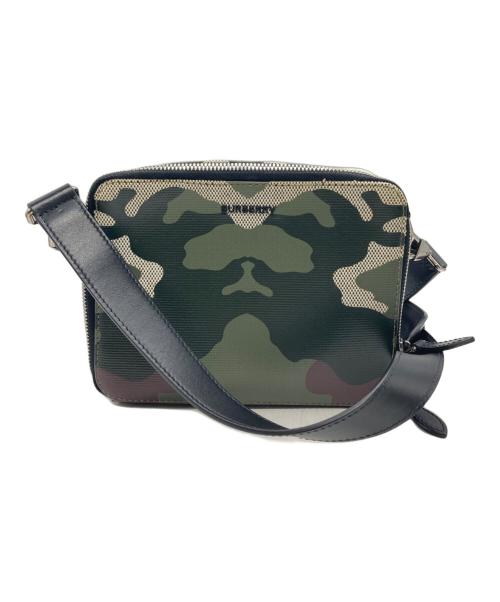 BURBERRY（バーバリー）BURBERRY (バーバリー) 迷彩柄ショルダーバッグの古着・服飾アイテム