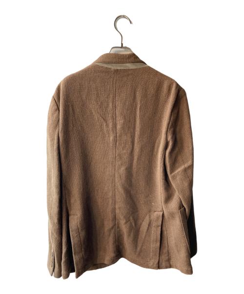 eleventy（イレブンティ）eleventy (イレブンティ) テーラードジャケット ブラウン サイズ:50の古着・服飾アイテム
