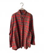RALPH LAURENラルフローレン）の古着「チェックシャツ」｜レッド
