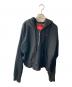 Vivienne Westwood RED LABEL（ヴィヴィアンウエストウッドレッドレーベル）の古着「ジップパーカー」｜ブラック