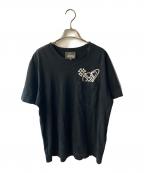 Vivienne Westwood manヴィヴィアン ウェストウッド マン）の古着「オーブプリントポケットTシャツ」｜ブラック
