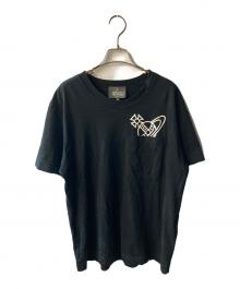Vivienne Westwood man（ヴィヴィアン ウェストウッド マン）の古着「オーブプリントポケットTシャツ」｜ブラック