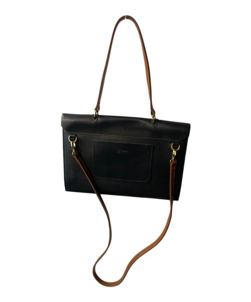 Mimi Berry（ミミベリー）MIMI BERRY (ミミベリー) 2WAYレザーバッグ ブラックの古着・服飾アイテム