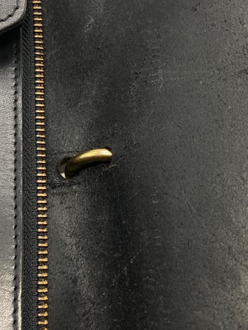 Mimi Berry（ミミベリー）MIMI BERRY (ミミベリー) 2WAYレザーバッグ ブラックの古着・服飾アイテム