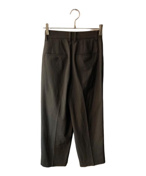 BEAUTY&YOUTH（ビューティーアンドユース）BEAUTY&YOUTH (ビューティーアンドユース) ポプリン2タックラップパンツ ブラウン サイズ:XSの古着・服飾アイテム