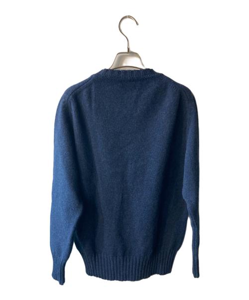 Scott & Charters（スコットアンドチャーターズ）Scott & Charters (スコットアンドチャーターズ) アーガイルニット ネイビー サイズ:38の古着・服飾アイテム