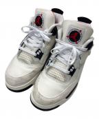 JORDANジョーダン）の古着「AIR JORDAN 4 RETRO」｜ホワイト