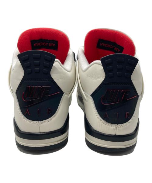 JORDAN（ジョーダン）JORDAN (ジョーダン) AIR JORDAN 4 RETRO ホワイト サイズ:28.5㎝の古着・服飾アイテム