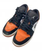 NIKEナイキ）の古着「AIR JORDAN 1 LOW」｜オレンジ