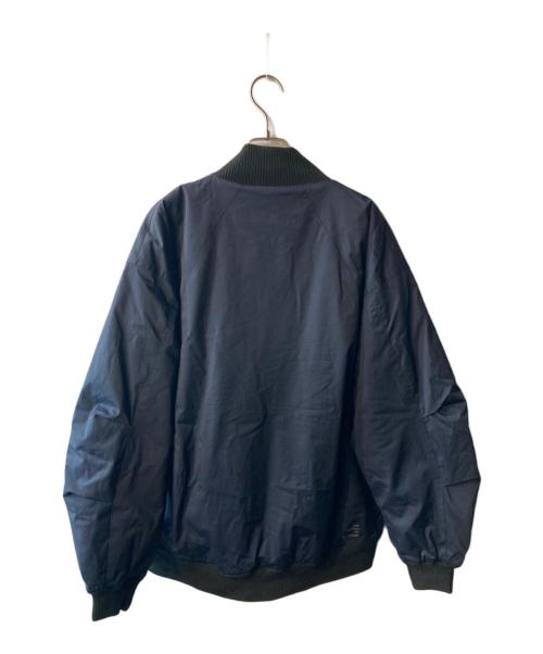 The Duffer of ST.George（ザ ダファーオブセントジョージ）The DUFFER of ST.GEORGE (ザ ダファーオブセントジョージ) MA-1 フライトジャケット ネイビー サイズ:XLの古着・服飾アイテム