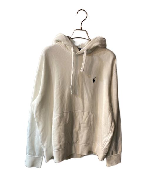 POLO RALPH LAUREN（ポロ・ラルフローレン）POLO RALPH LAUREN (ポロ・ラルフローレン) ロゴパーカー ホワイト サイズ:Lの古着・服飾アイテム