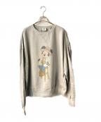 HIRAI DAI×DISNEYヒライダイ×ディズニー）の古着「コラボスウェット」｜グレー