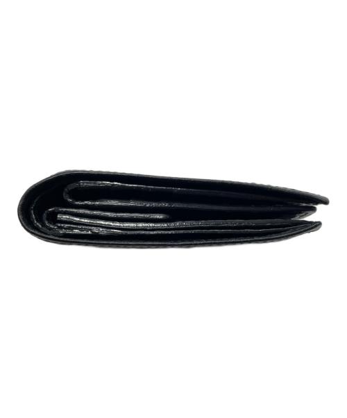 COMME des GARCONS HOMME PLUS（コムデギャルソンオムプリュス）COMME des GARCONS HOMME PLUS (コムデギャルソンオムプリュス) 2つ折り財布 ブラックの古着・服飾アイテム