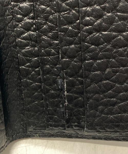 COMME des GARCONS HOMME PLUS（コムデギャルソンオムプリュス）COMME des GARCONS HOMME PLUS (コムデギャルソンオムプリュス) 2つ折り財布 ブラックの古着・服飾アイテム