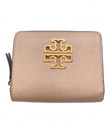 TORY BURCH（トリーバーチ）の古着「2つ折り財布」｜ベージュ