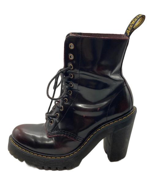 Dr.Martens（ドクターマーチン）Dr.Martens (ドクターマーチン) KENDRA ヒールアップブーツ バーガンディー サイズ:UK4の古着・服飾アイテム