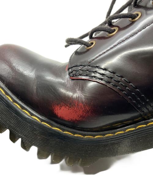 Dr.Martens（ドクターマーチン）Dr.Martens (ドクターマーチン) KENDRA ヒールアップブーツ バーガンディー サイズ:UK4の古着・服飾アイテム
