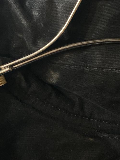 DIESEL（ディーゼル）DIESEL (ディーゼル) M-65タイプミリタリージャケット ブラック サイズ:XSの古着・服飾アイテム