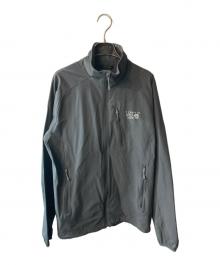 MOUNTAIN HARD WEAR（マウンテンハードウェア）の古着「ソフトシェルジャケット」｜グレー
